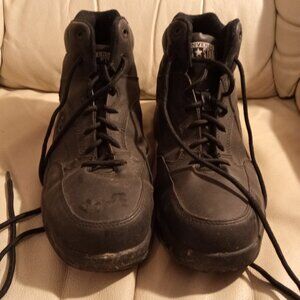 Converse All Star Steel Toe High tops C1550, black 10 1/2 wide